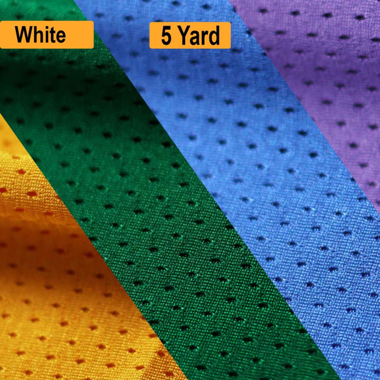 Pro Brite Mesh Fabric 100% Polyester, Breathable Activewear Mesh for Sports & Fashion Projects 58/60" Wide